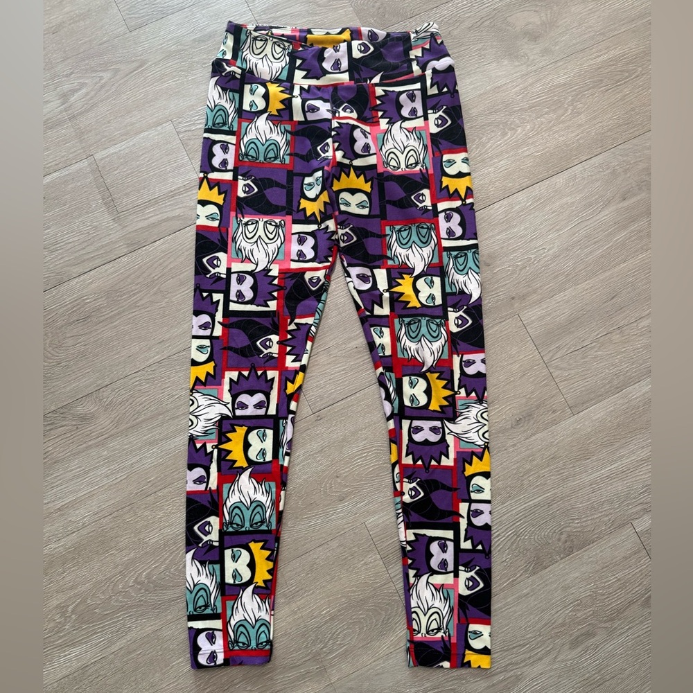 LuLaRoe Disney Leggings with Bold Graphic Design One Size